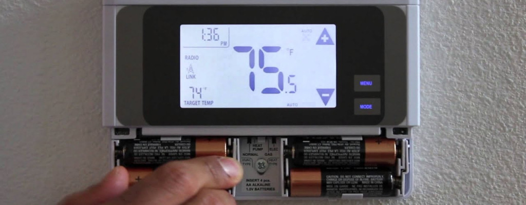 It's very easy to forget all about your thermostat's batteries, but you'll remember when your HVAC system stops working!